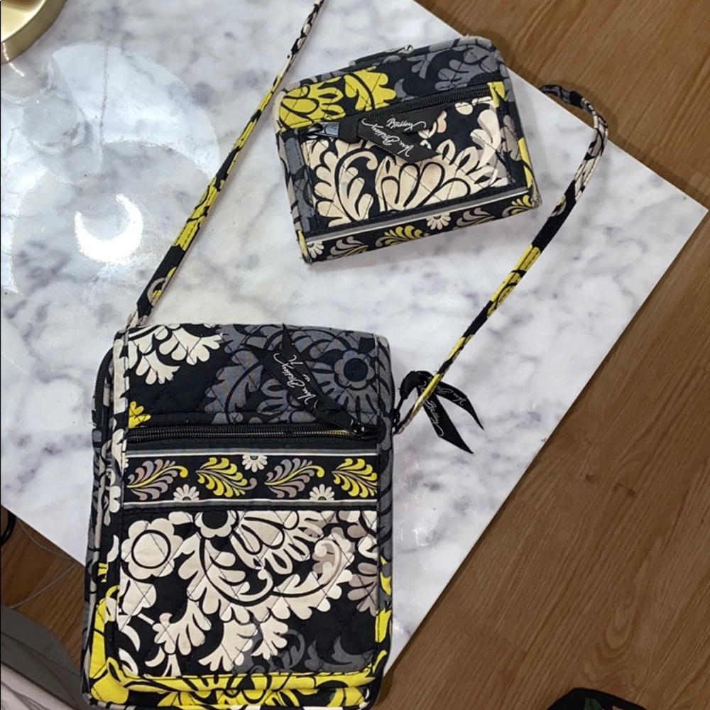 Matching cross body purse&wallet from Vera Bradley